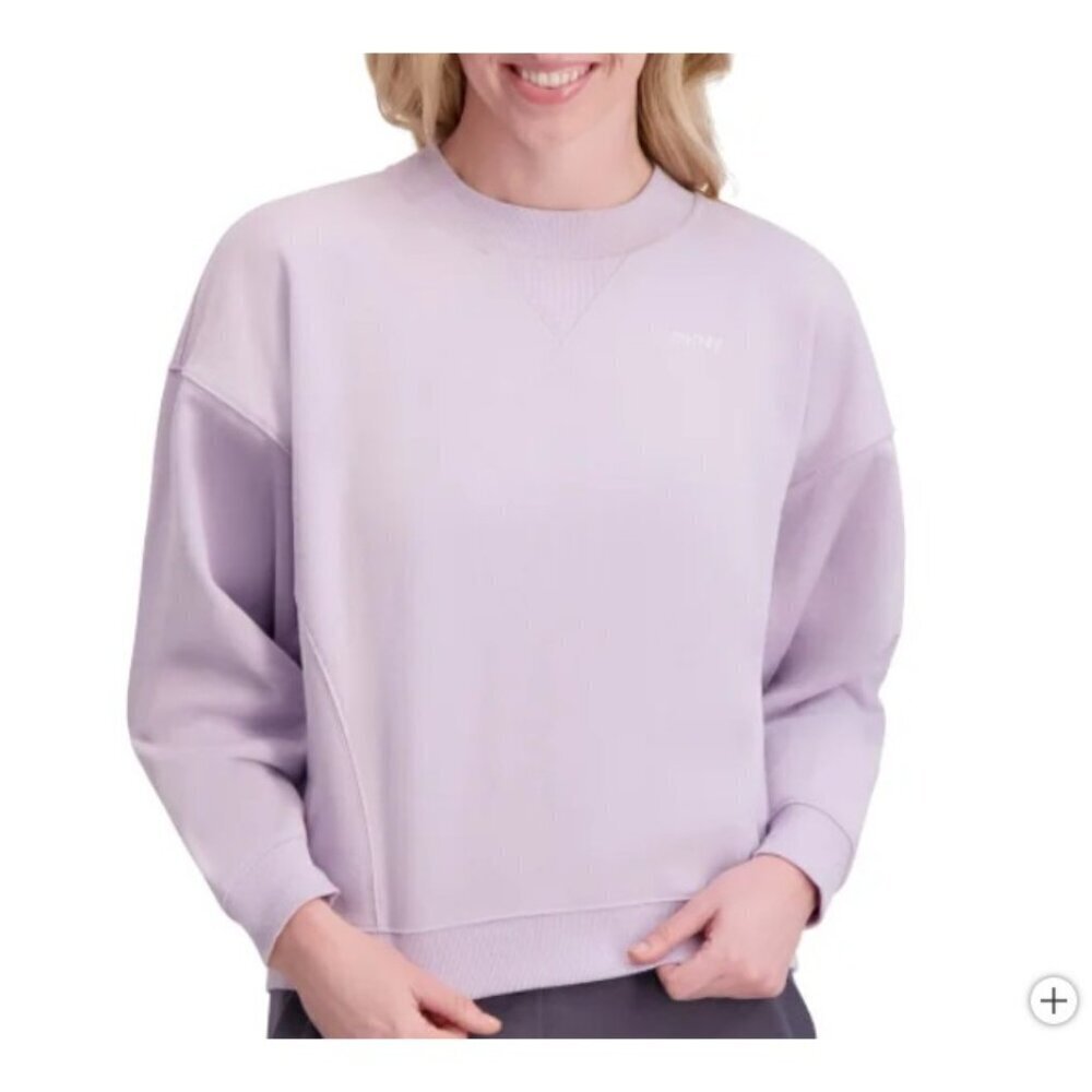 NEW DKNY Sport Women's M Lavender Crewneck Sweatshirt